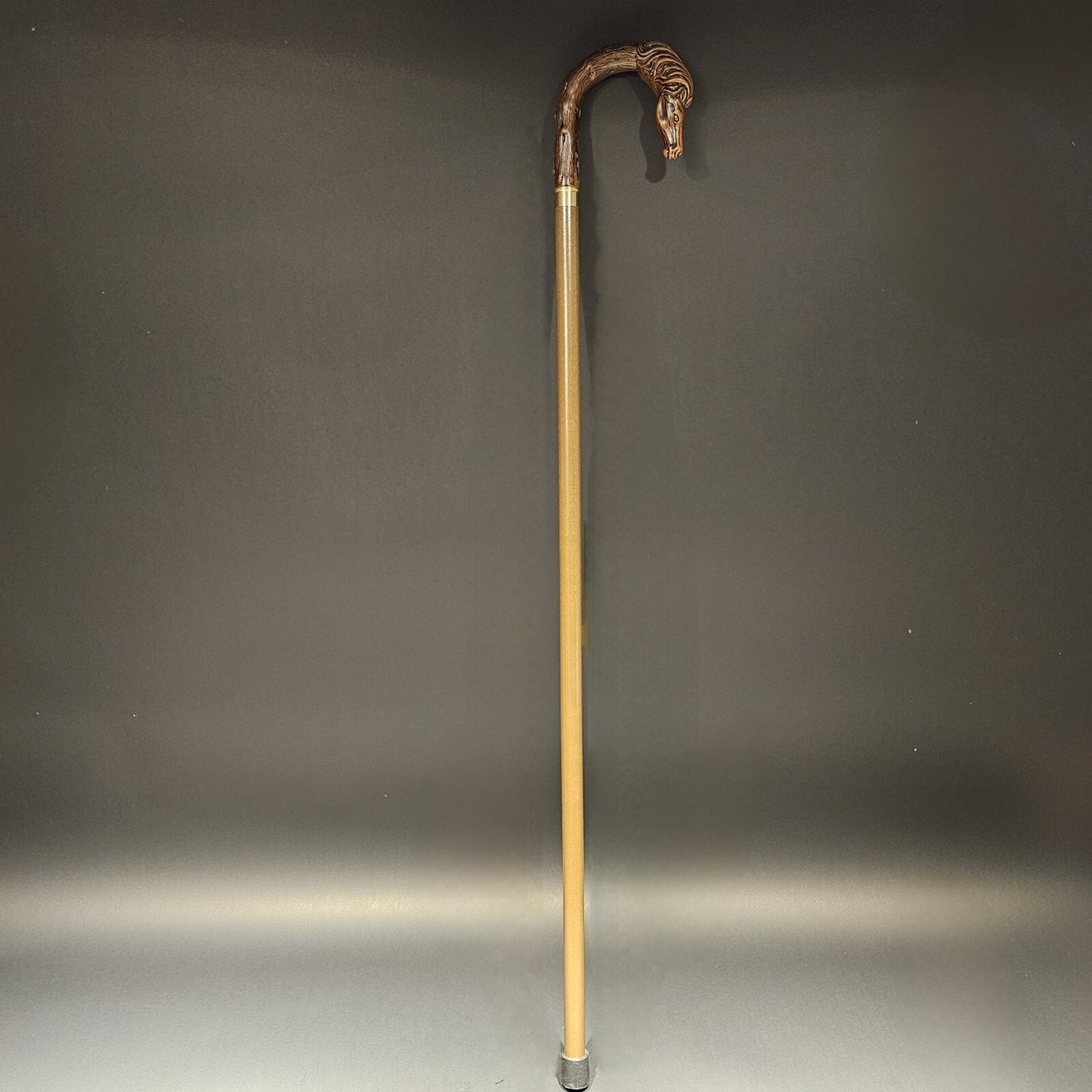 36" Antique Style Horse Head Walking Stick Cane