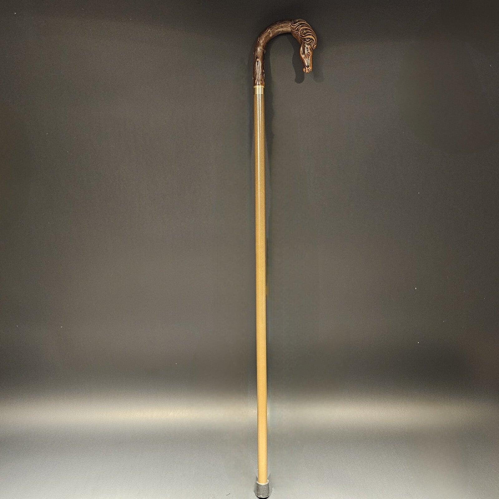 36" Antique Style Horse Head Walking Stick Cane