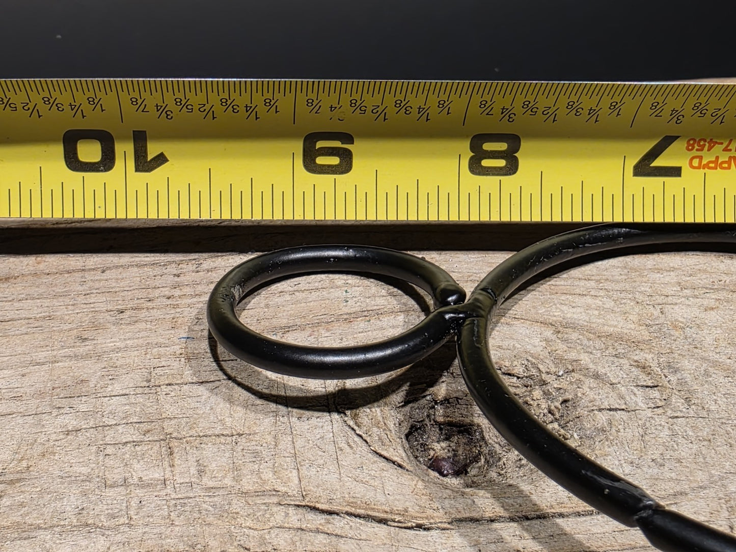 6" Antique Style Iron Large Skeleton Key Ring Set