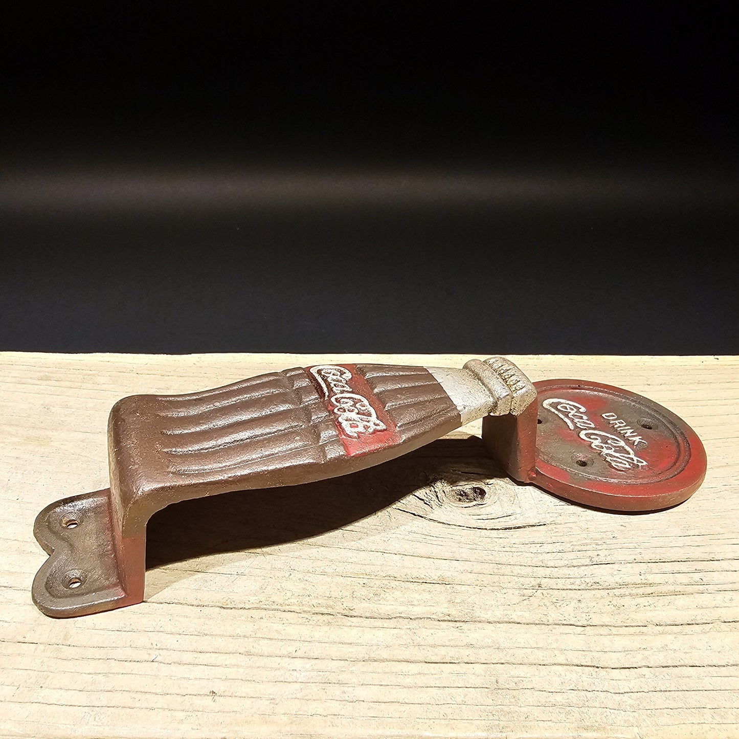 Antique Cast Iron Coca Cola Door Gate Handle