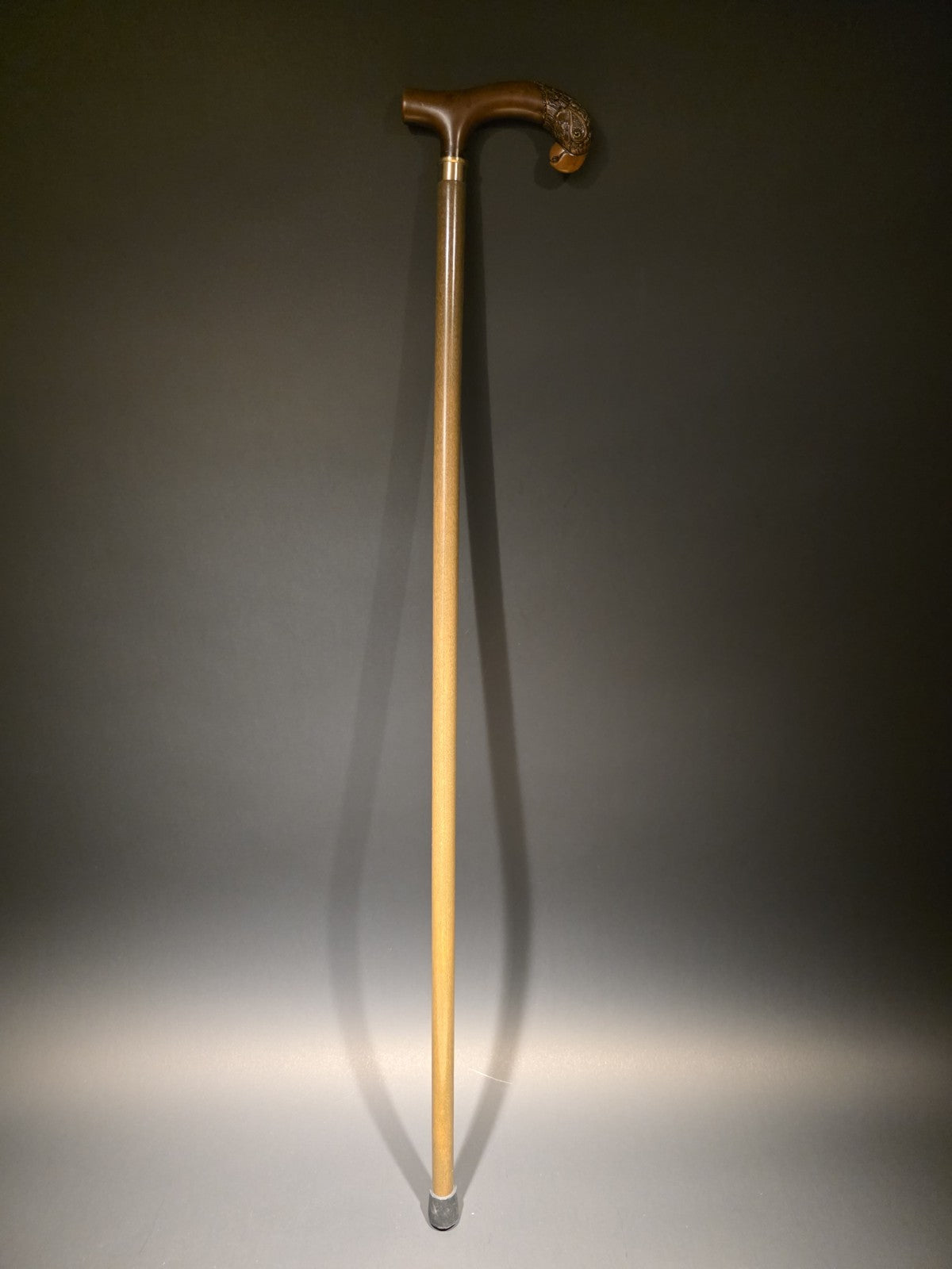 36" Antique Style Parrot Head Walking Stick Cane