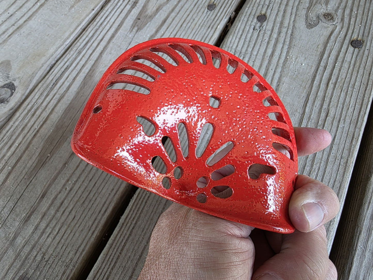 5" Antique Vintage Style Cast Oliver Miniature Tractor Seat Sample