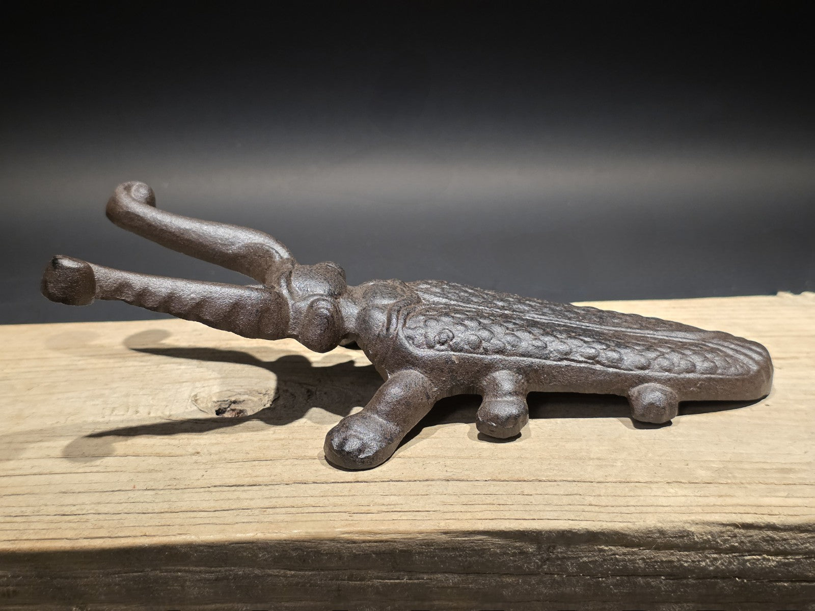 10" Vintage Style Cast Iron Beetle Boot Jack