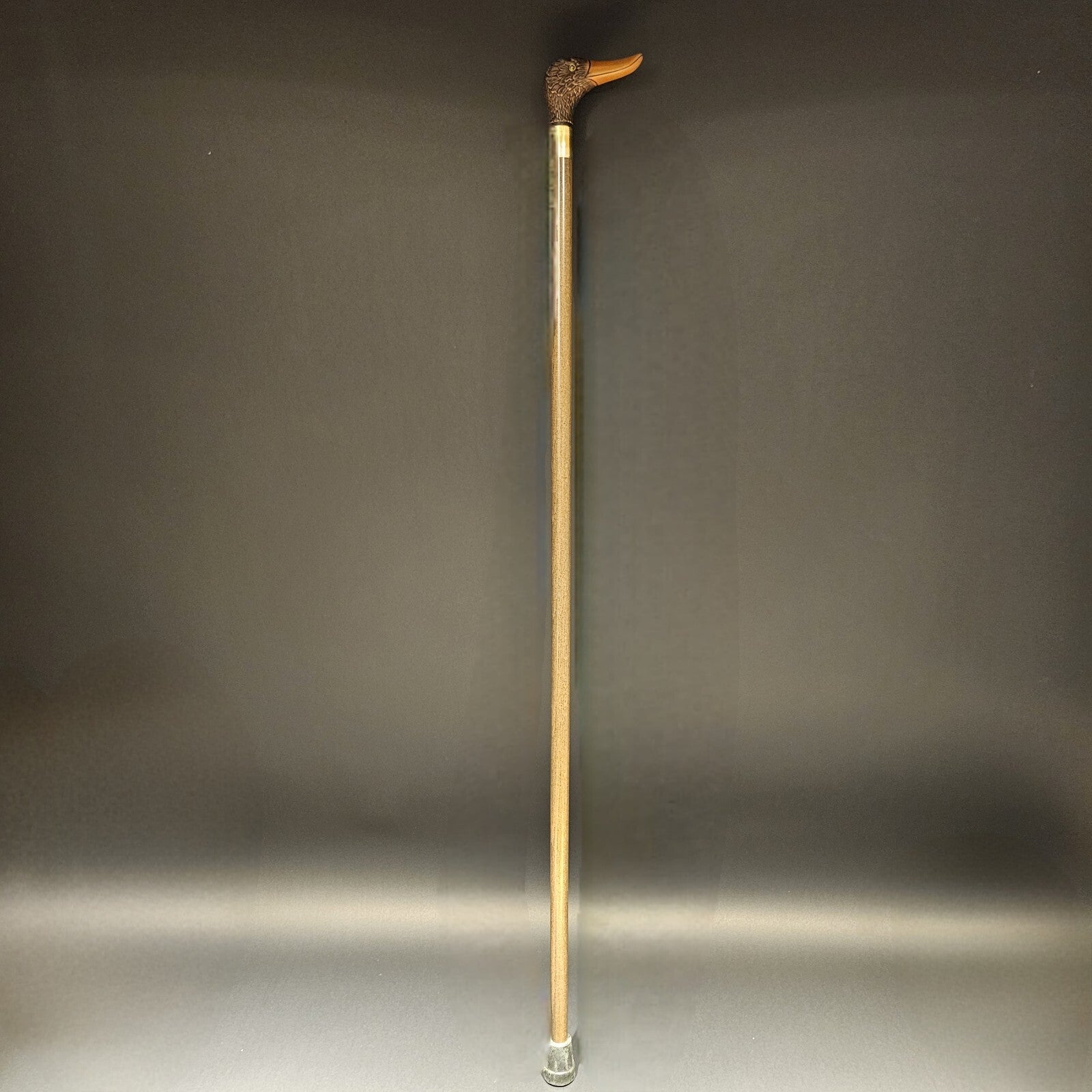 36" Antique Style Brown Duck Head Walking Stick Cane