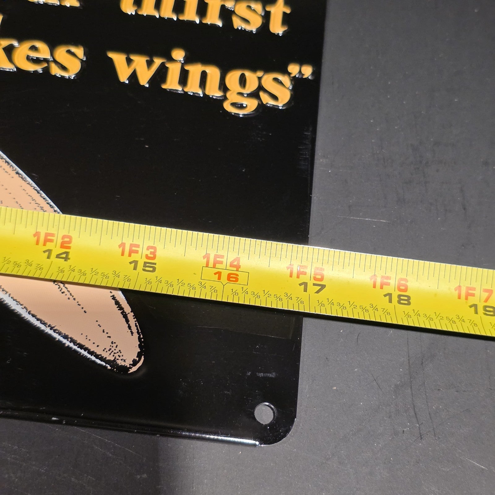 Ande Rooney Signs Coca-Cola Gee Bee Your Thirst Takes Wings Embossed Tin Sign