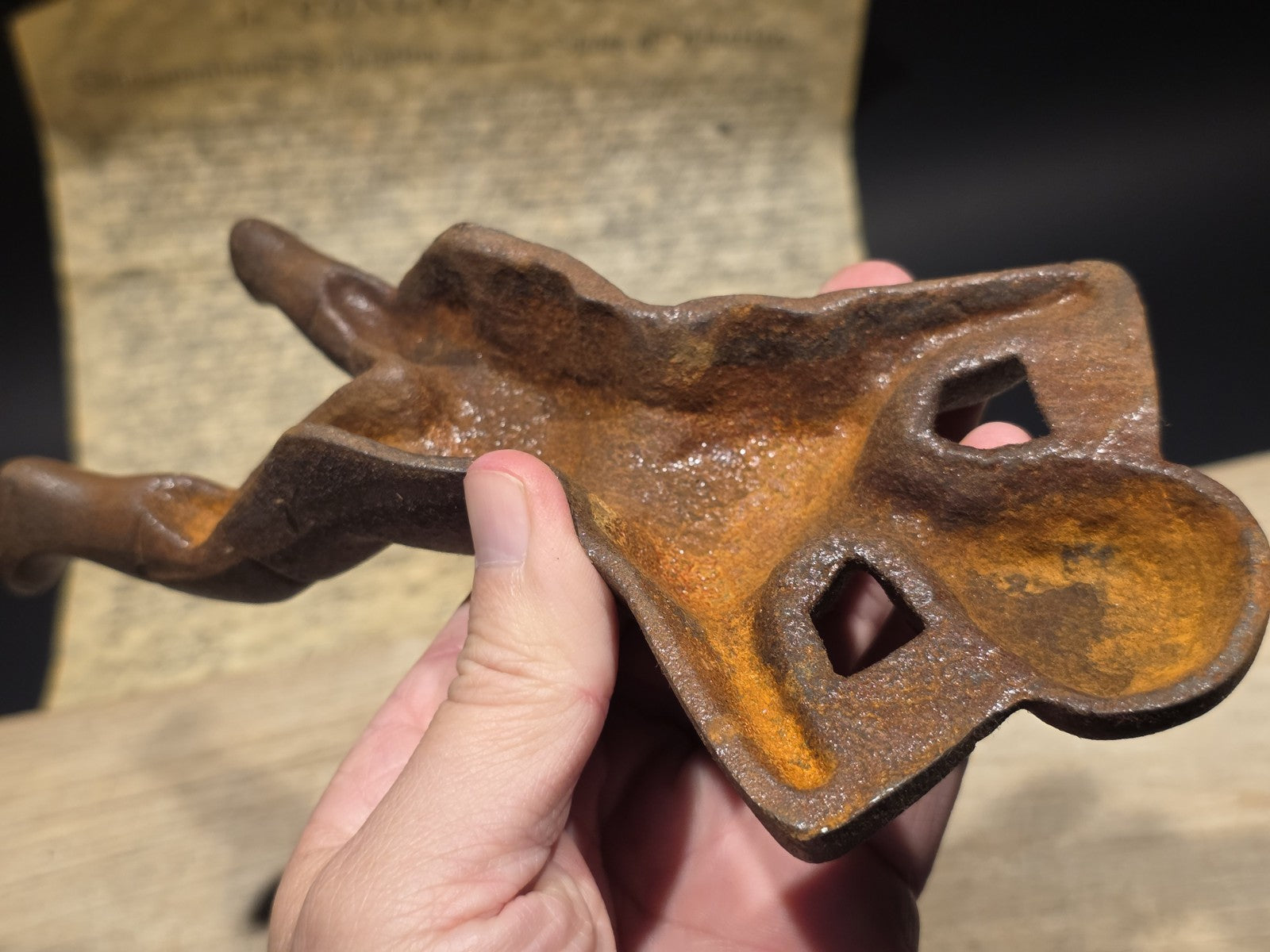 8.5" Antique Style Cast Iron Figural Boot Jack – Vintage Style Lady Boot Remover
