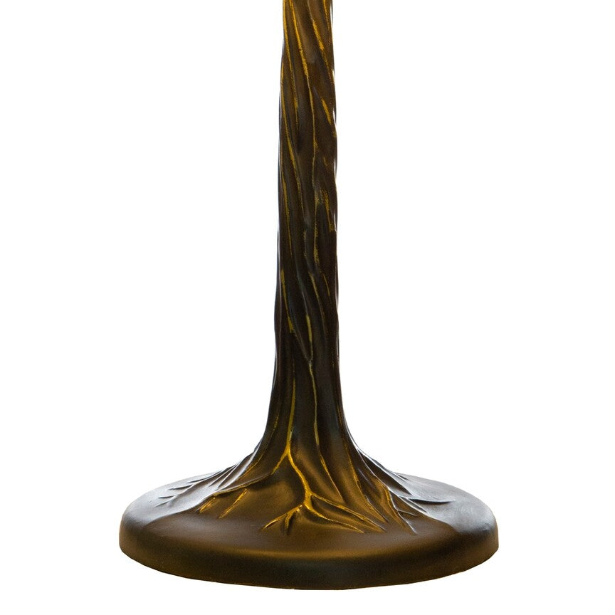 29.5" Wisteria Leaded Glass Stained Glass Table Lamp