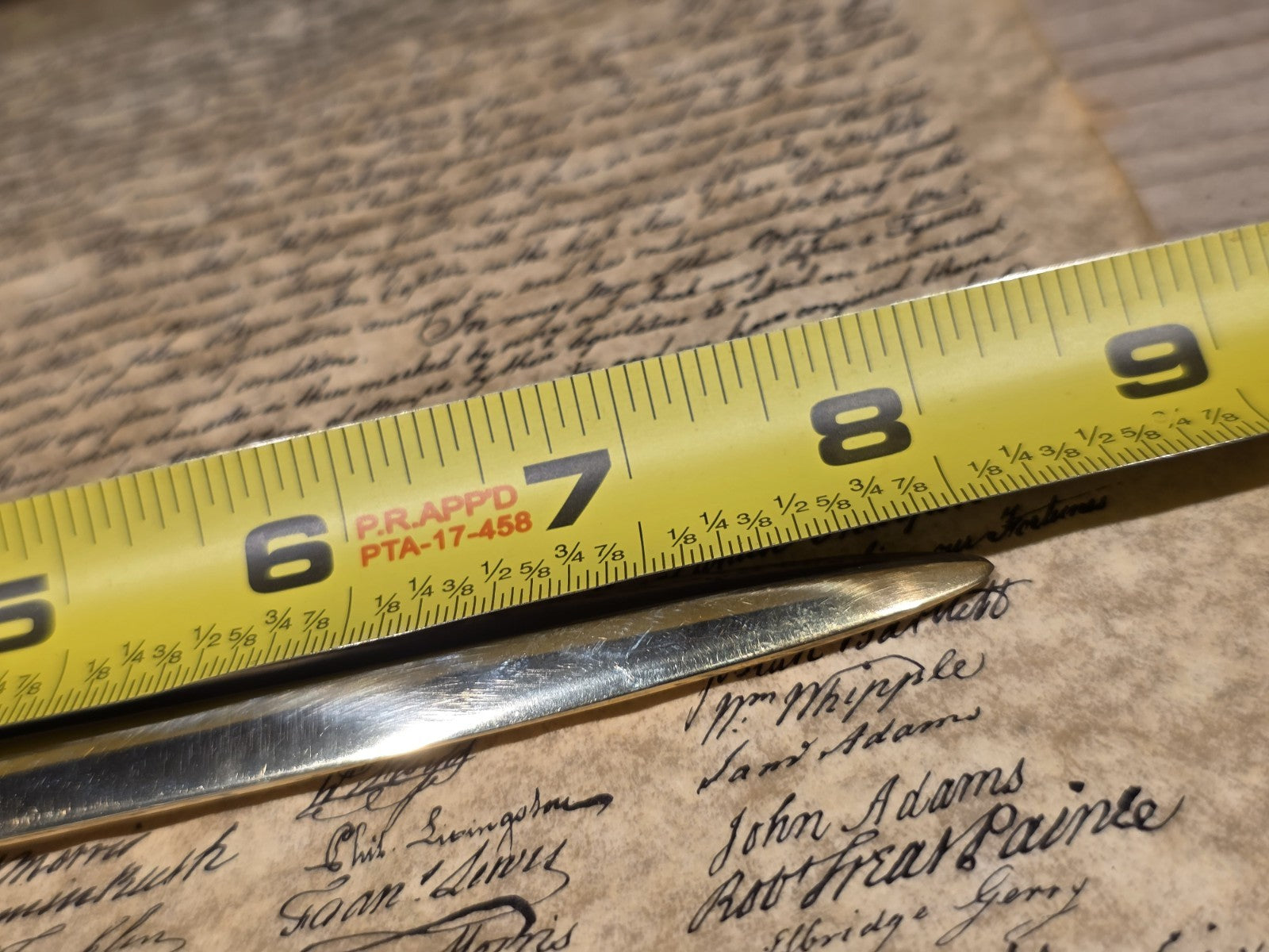 8" Vintage Style Brass Anchor Letter Opener Nautical Desk Accessory