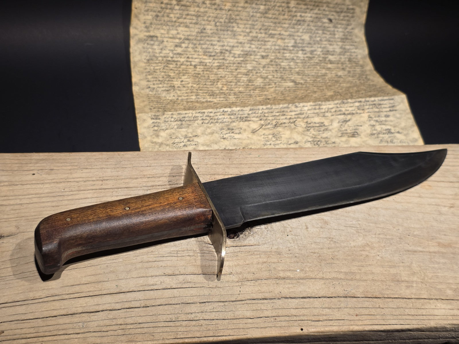 15" Antique Style Civil War Bowie Knife