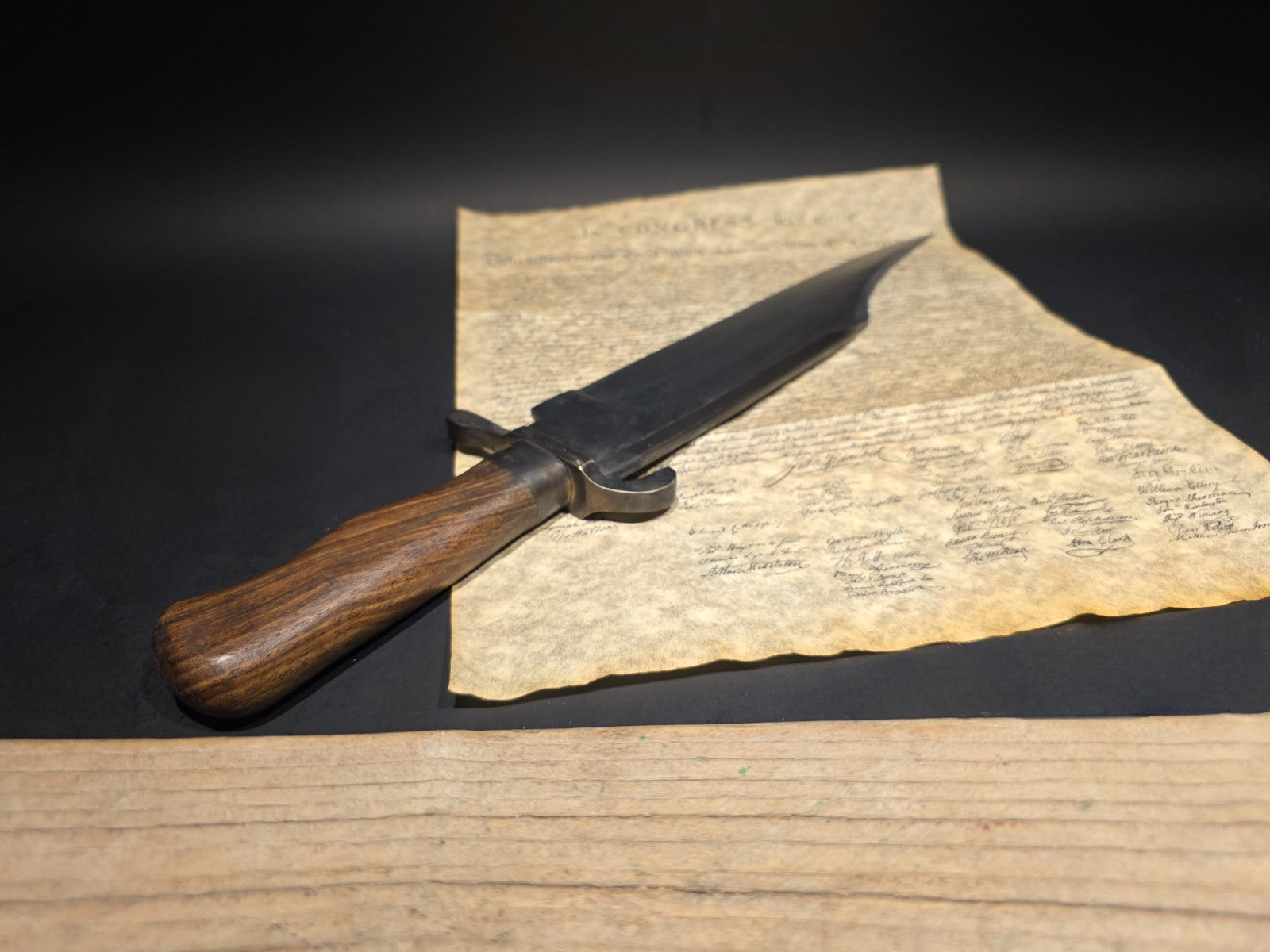 19" Antique Style Civil War Confederate Bowie Knife