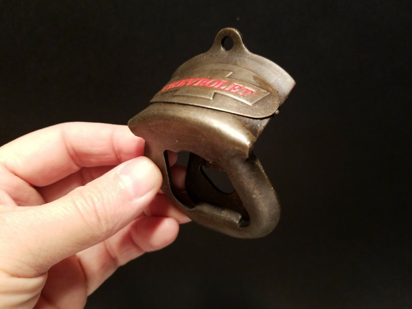 Antique Vintage Style Chevy Chevrolet Beer Bottle Cap Opener