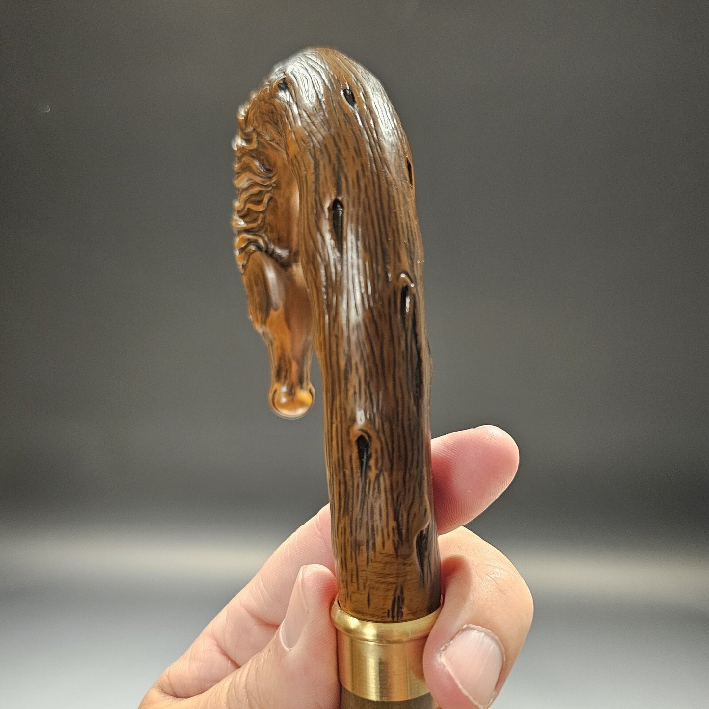 36" Antique Style Horse Head Walking Stick Cane