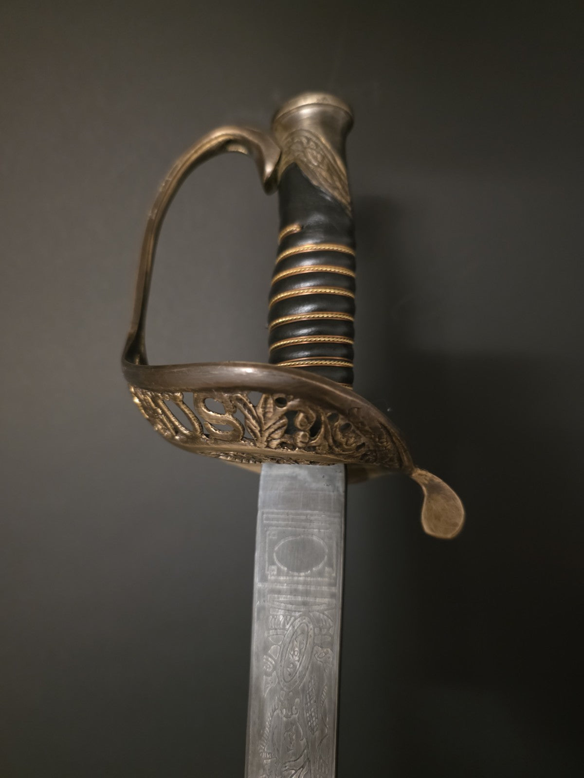 Antique-Style 1850 Union Officer’s Civil War Sword