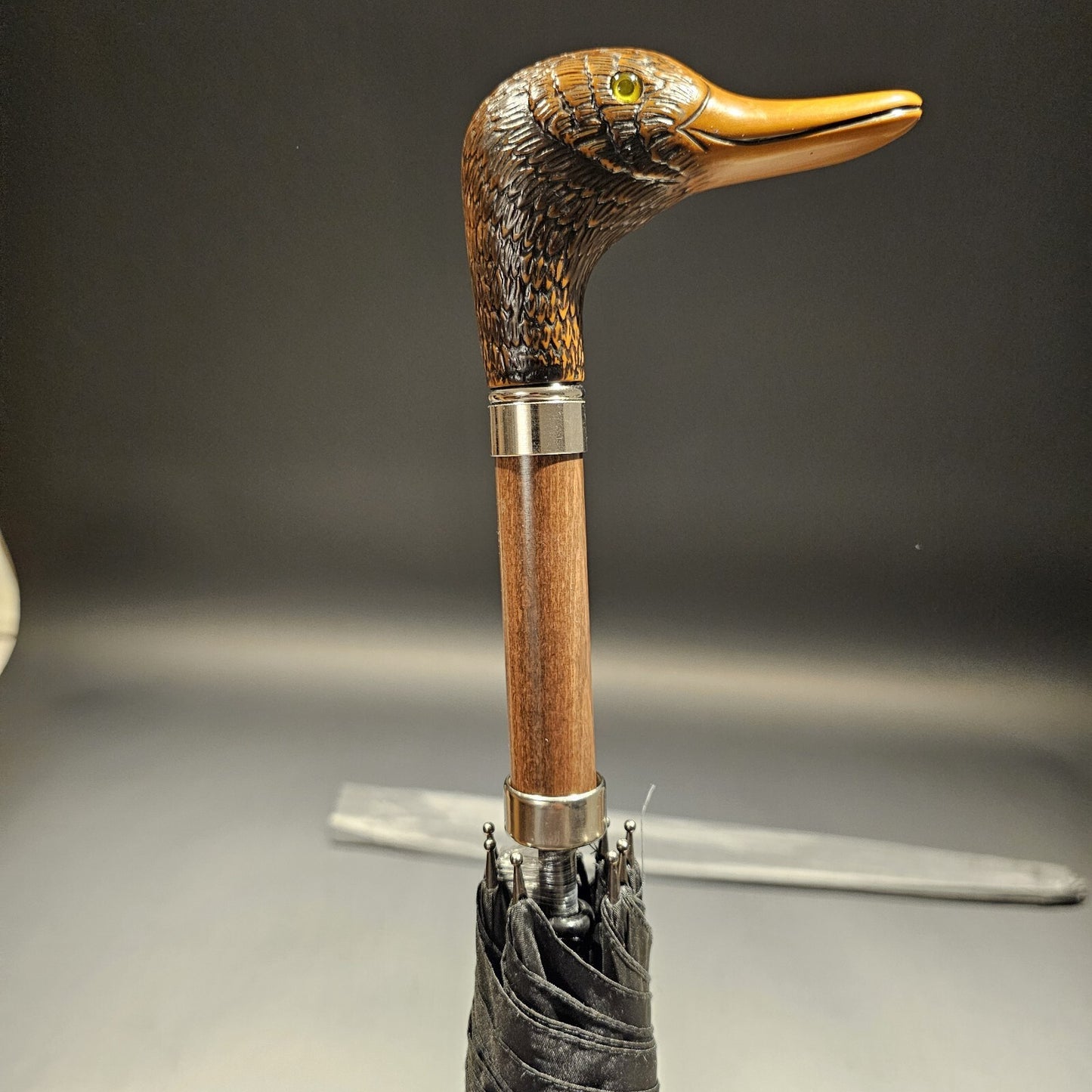 Antique Style Mallard Head Umbrella