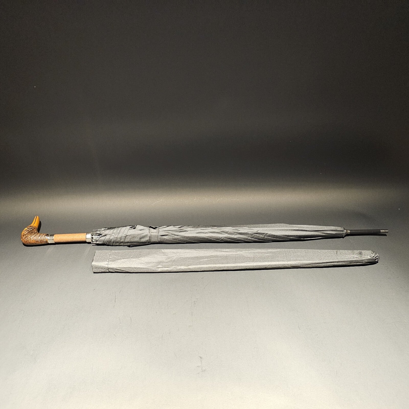 Antique Style Mallard Head Umbrella
