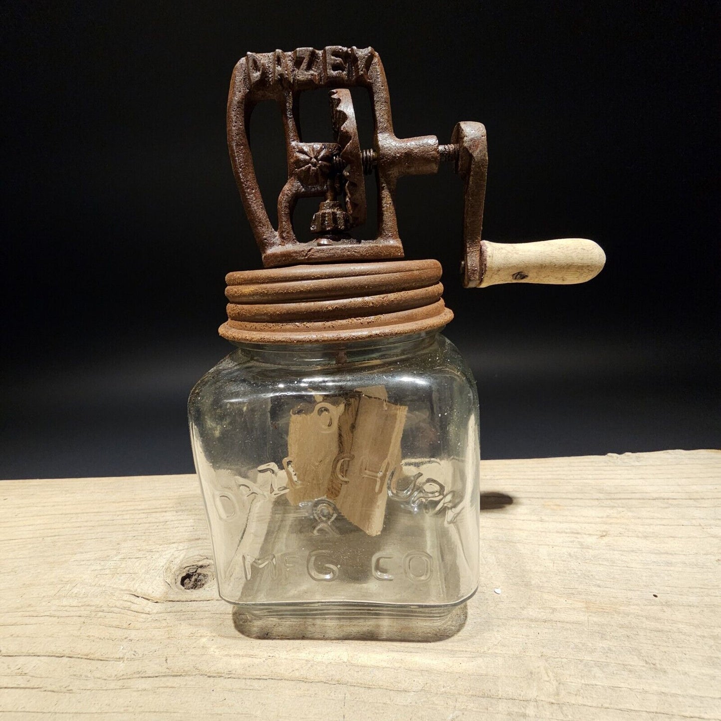 #10 Antique Vintage Style Dazey Butter Churn