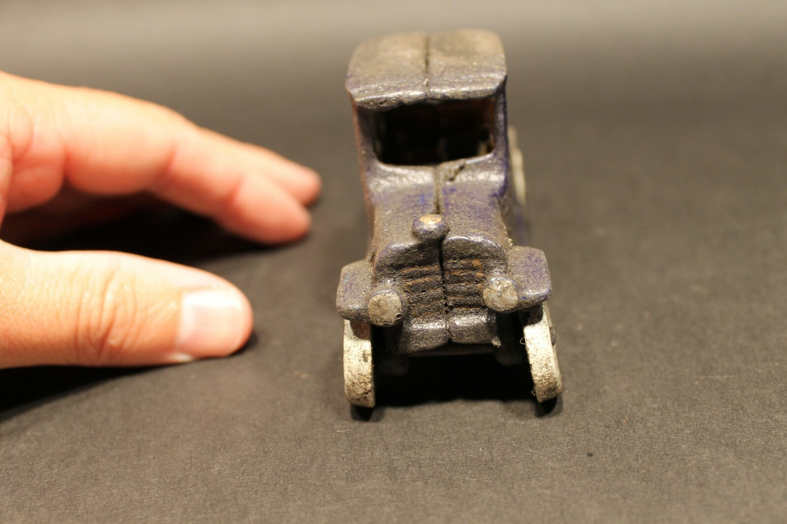 Antique Vintage Style Cast Iron Sedan Toy Car