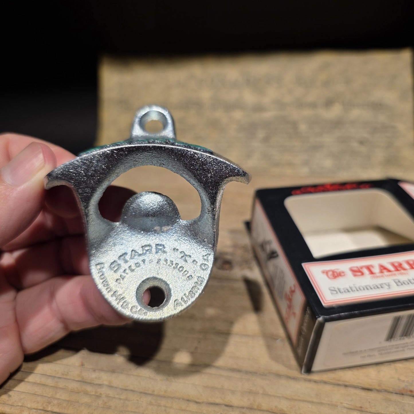 Sprite Starr X Bottle Opener in Box  2006 Coca-Cola Wall Mount