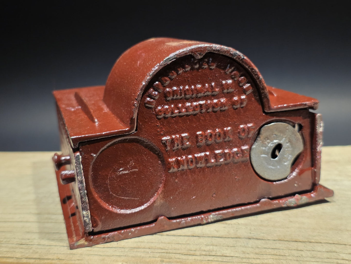 Antique Style Cast Iron Mechanical Coin Bank