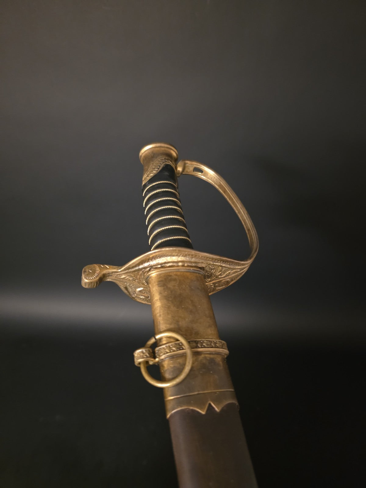 Antique Style Fayetteville Armory Civil War Officers Confederate CS Sword 