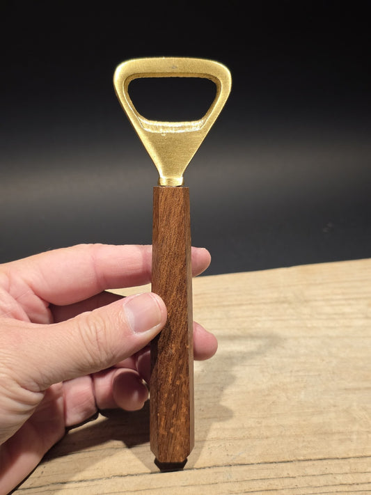 6"  Vintage Style Bottle Opener Wood Handle