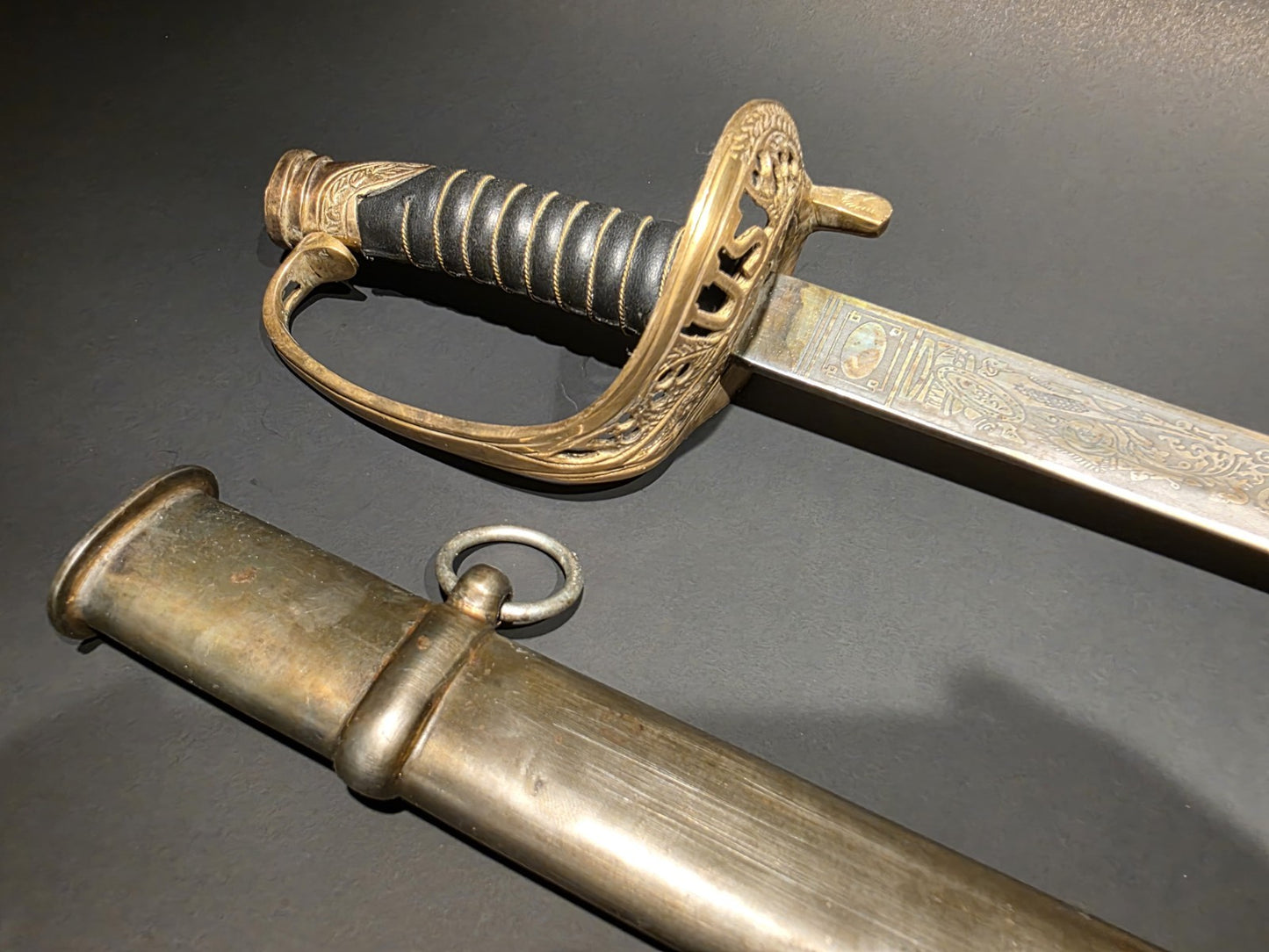 Antique-Style 1850 Union Officer’s Civil War Sword