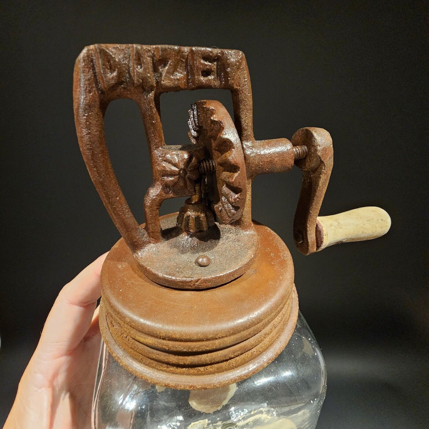 #10 Antique Vintage Style Dazey Butter Churn
