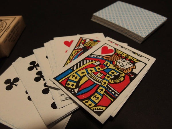 Antique Vintage Style 19th C Deck of Playing Cards