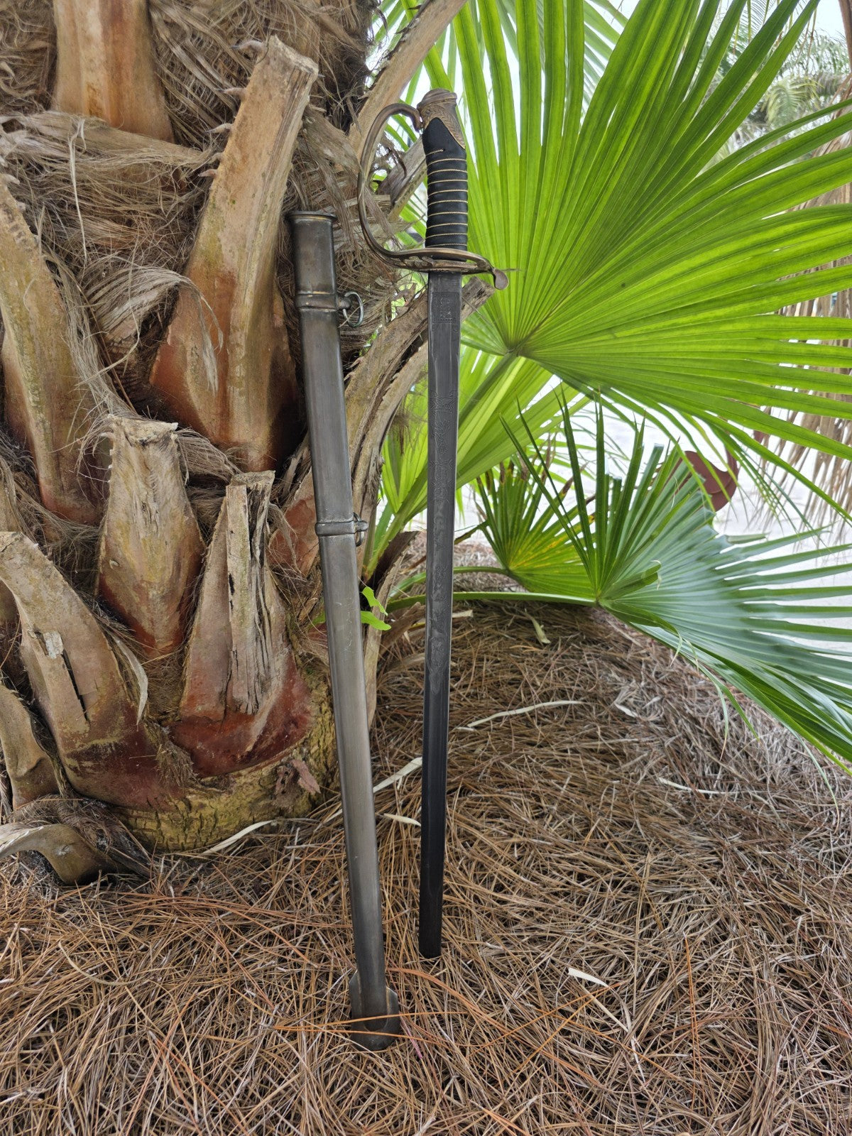 40" Antique-Style 1850 Confederate Civil War Sword