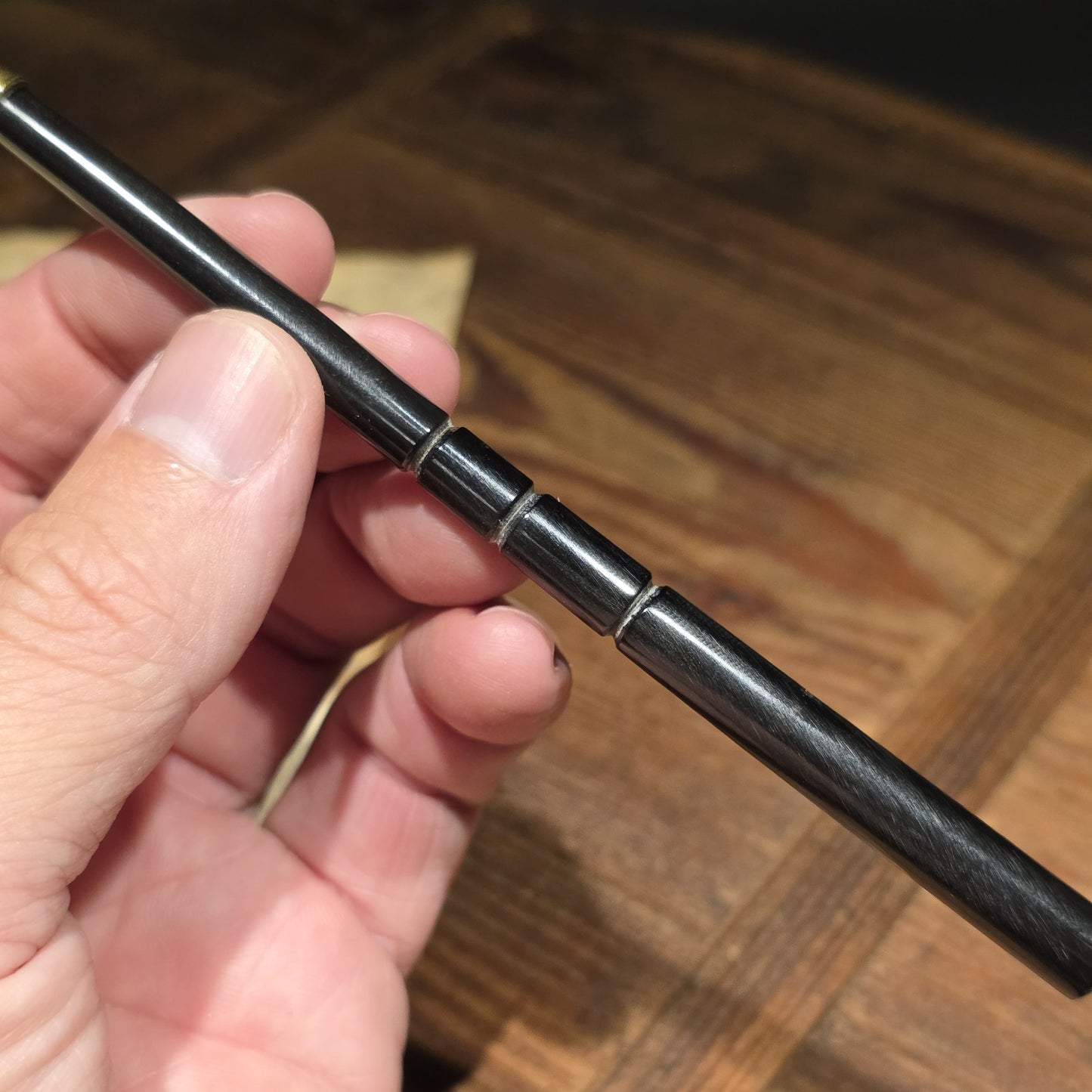 Black Bovine Horn Dip Pen – Antique Style Calligraphy Writing Pen