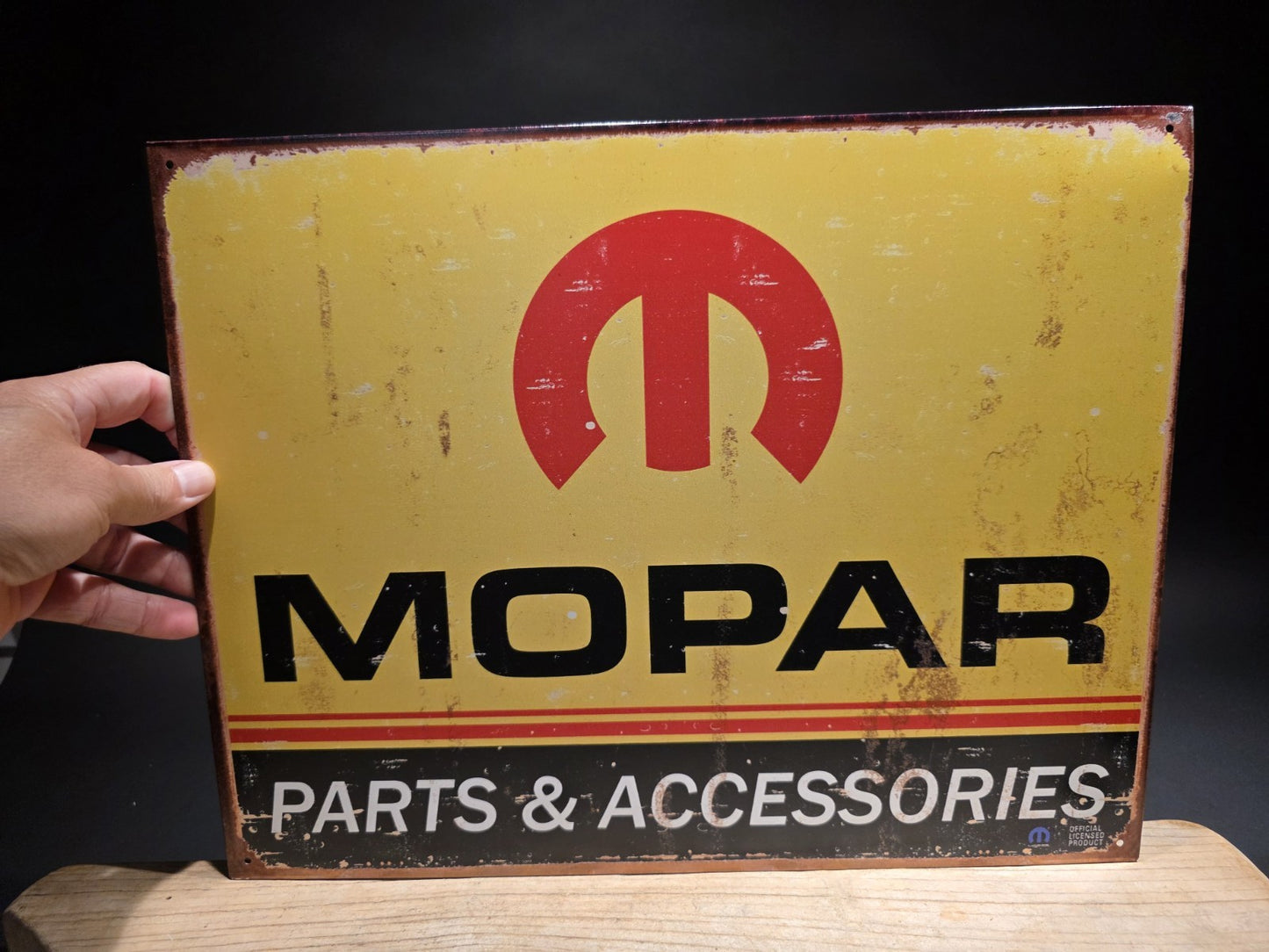 Metal Vintage Style Mopar Auto Parts Sign