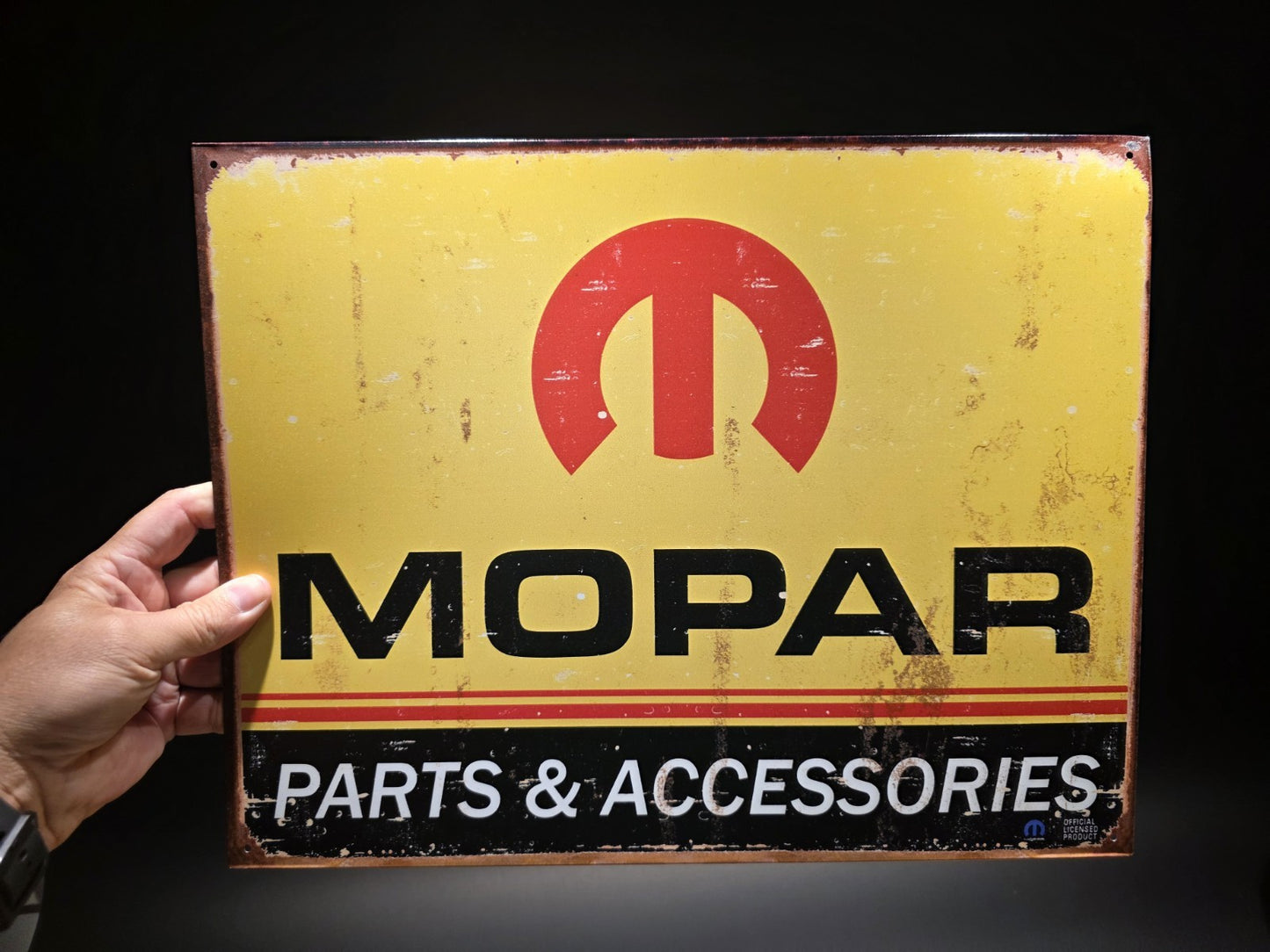 Metal Vintage Style Mopar Auto Parts Sign