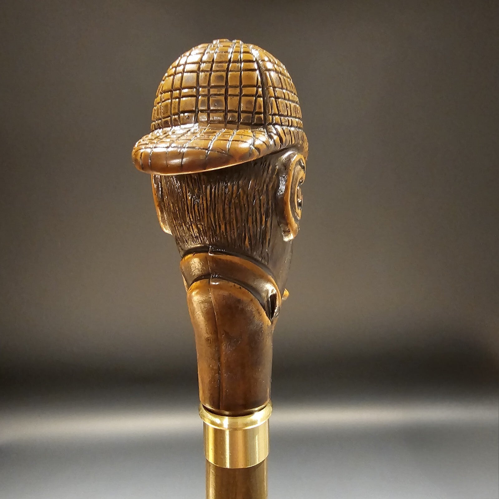 36" Antique Style Pipe Man Walking Stick Cane