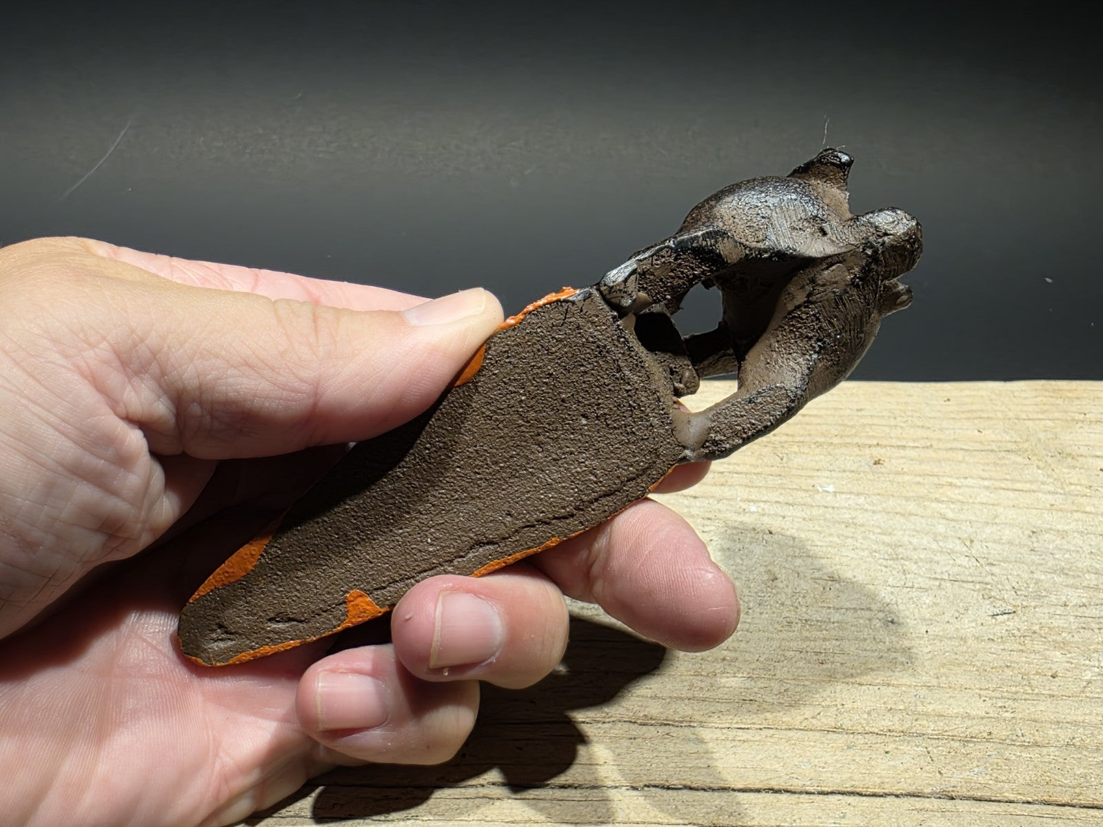 Antique Vintage Style Cast Iron Door Stop Rabbit Hare Wedge
