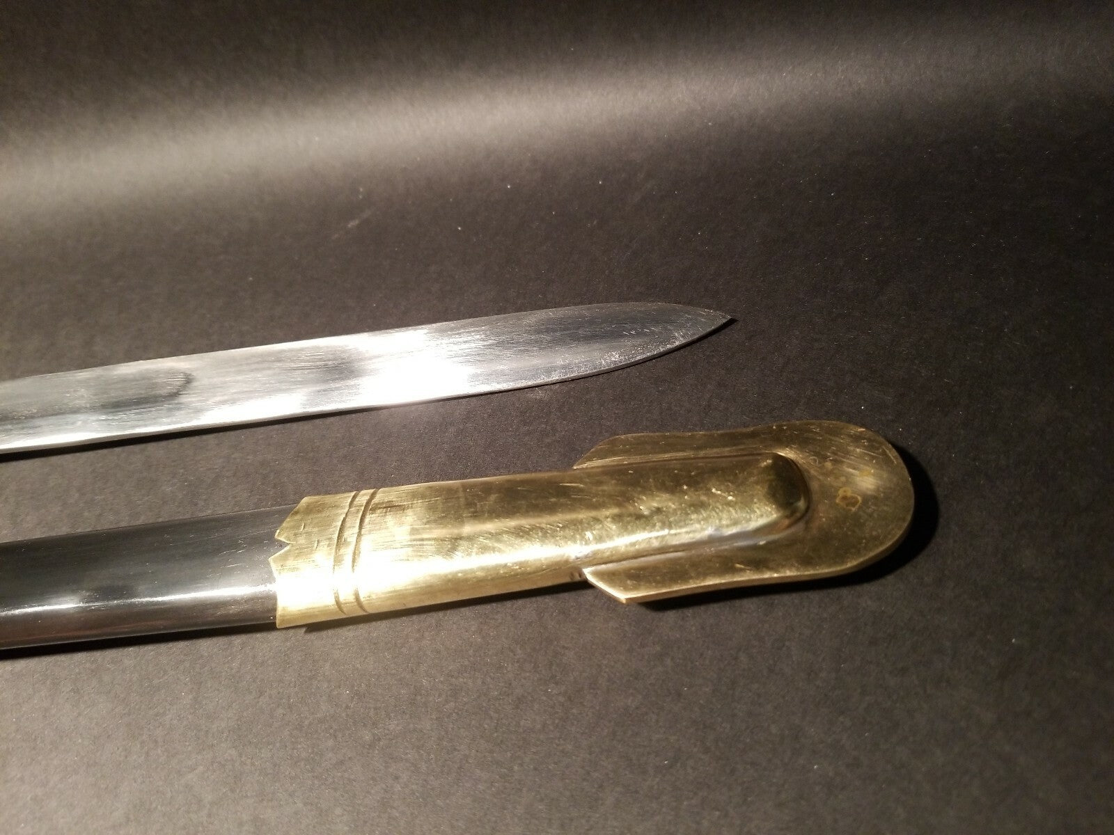 Antique Style Fayetteville Armory Civil War Officers Confederate CS Sword 