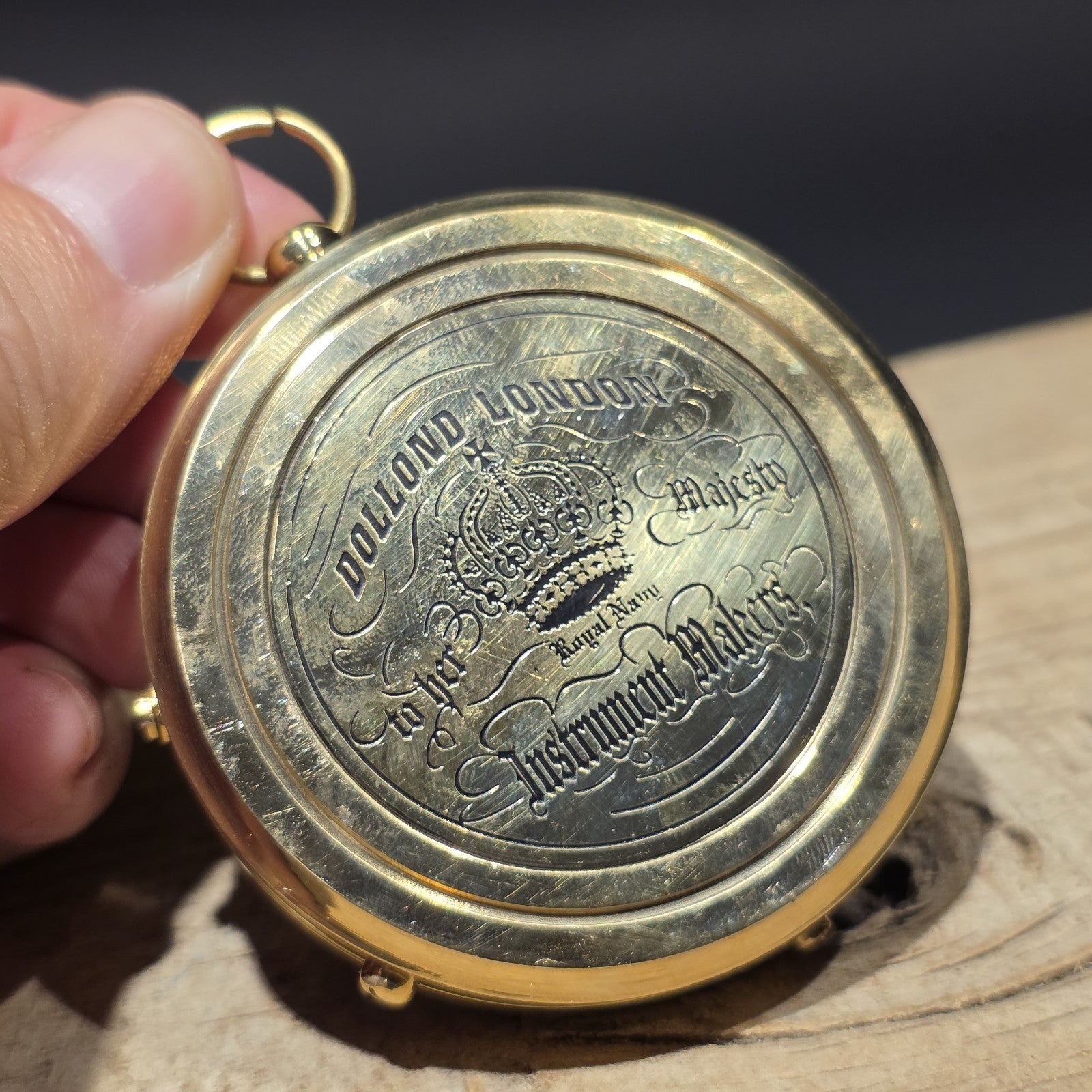 Brass Pocket Compass – Vintage Style Nautical Hunter Case Compass