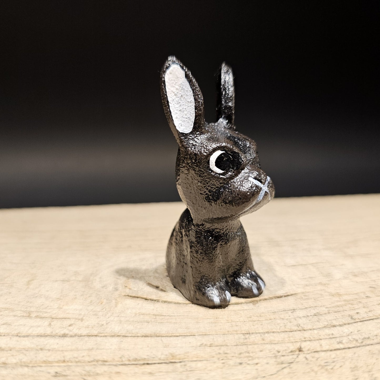 Antique Vintage Style Cast Iron French Bulldog Figure