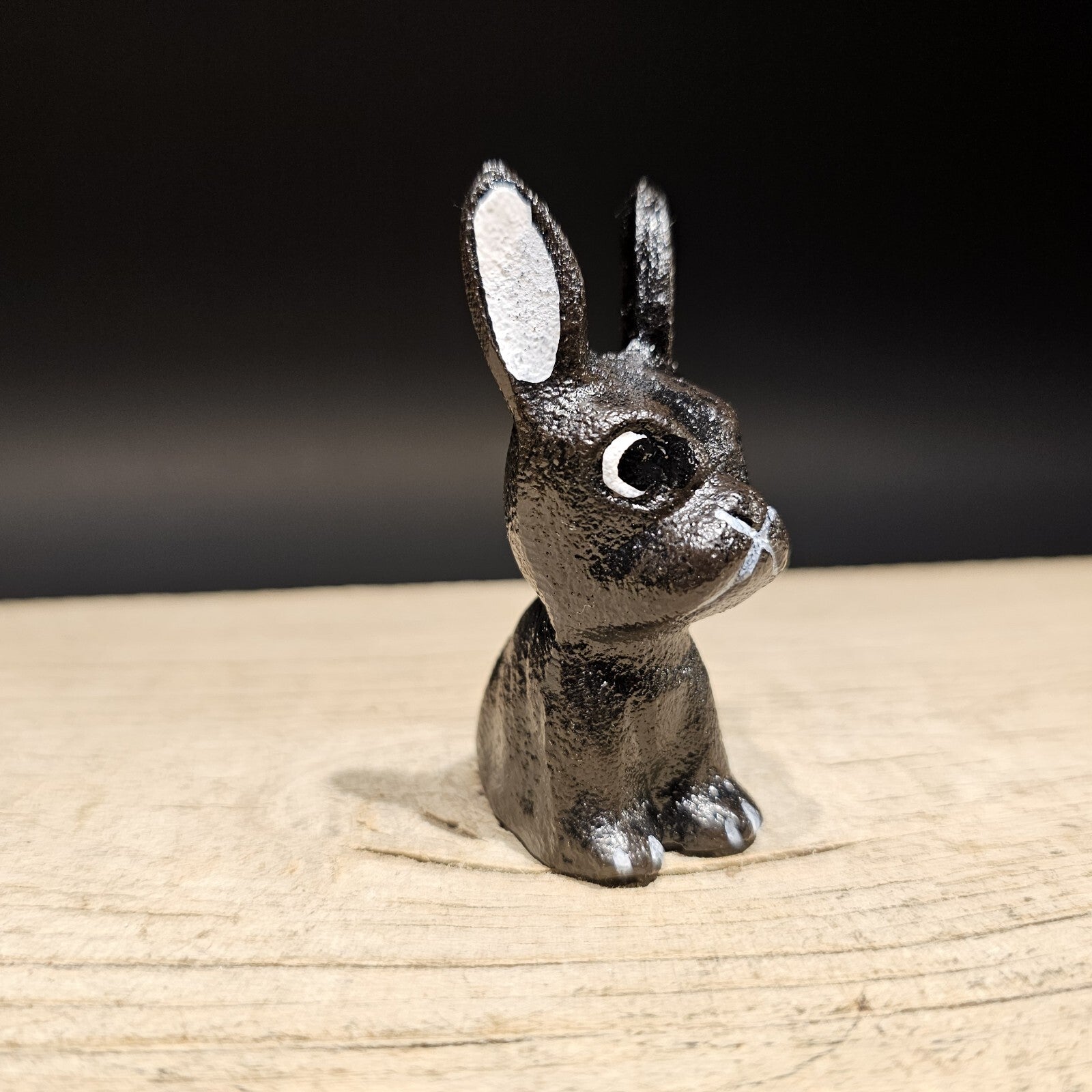 Antique Vintage Style Cast Iron French Bulldog Figure