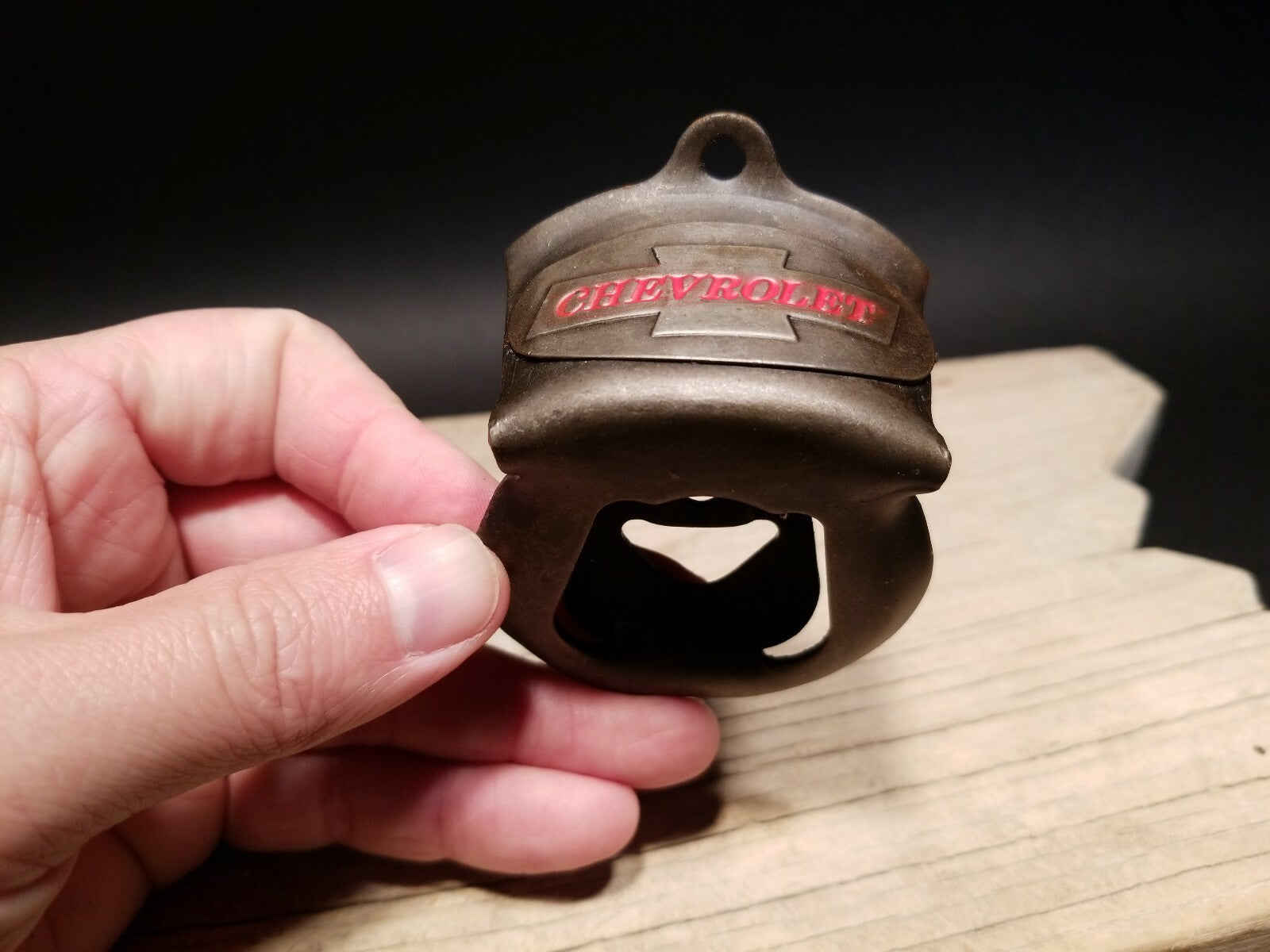 Antique Vintage Style Chevy Chevrolet Beer Bottle Cap Opener