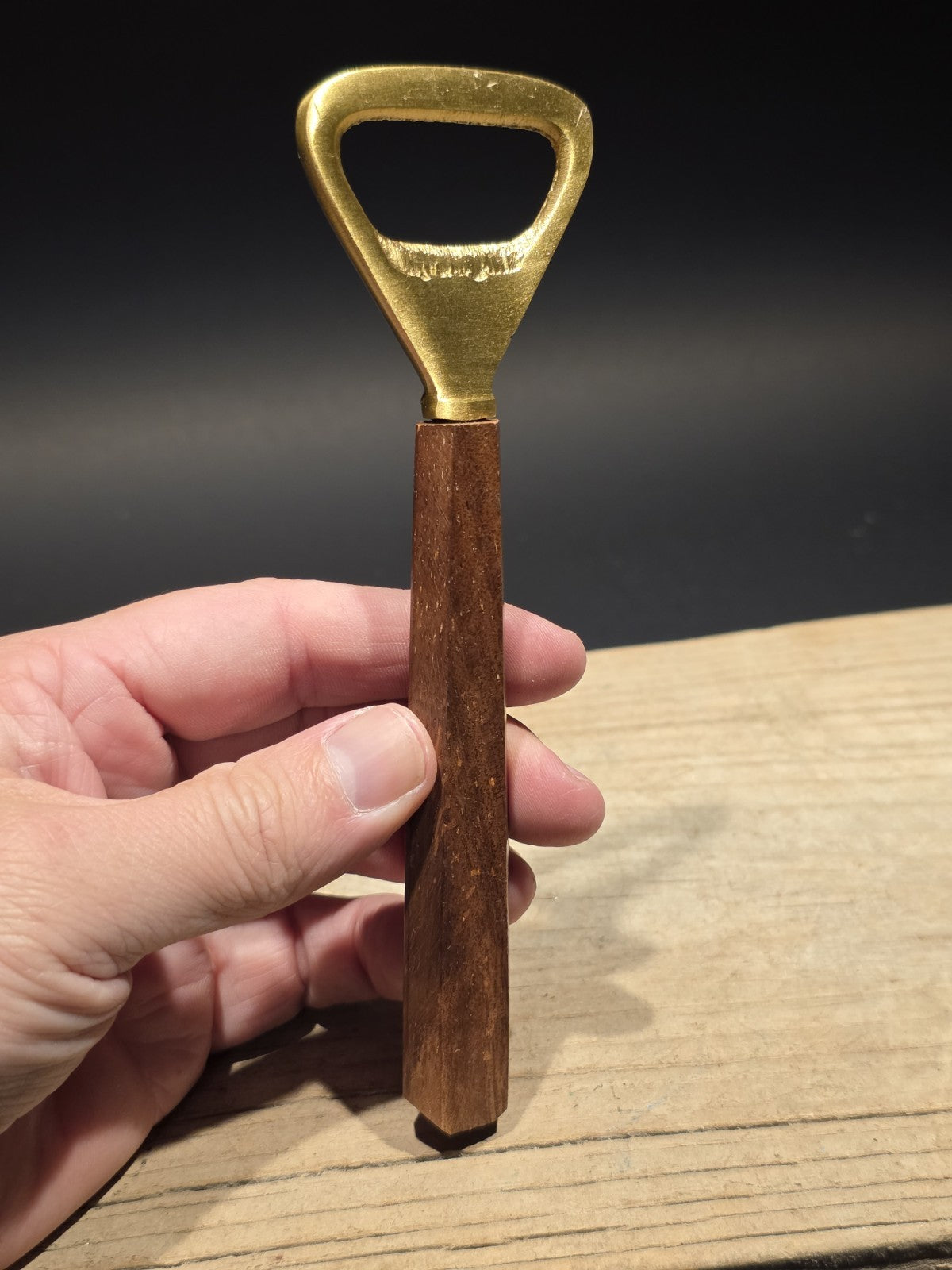 6"  Vintage Style Bottle Opener Wood Handle