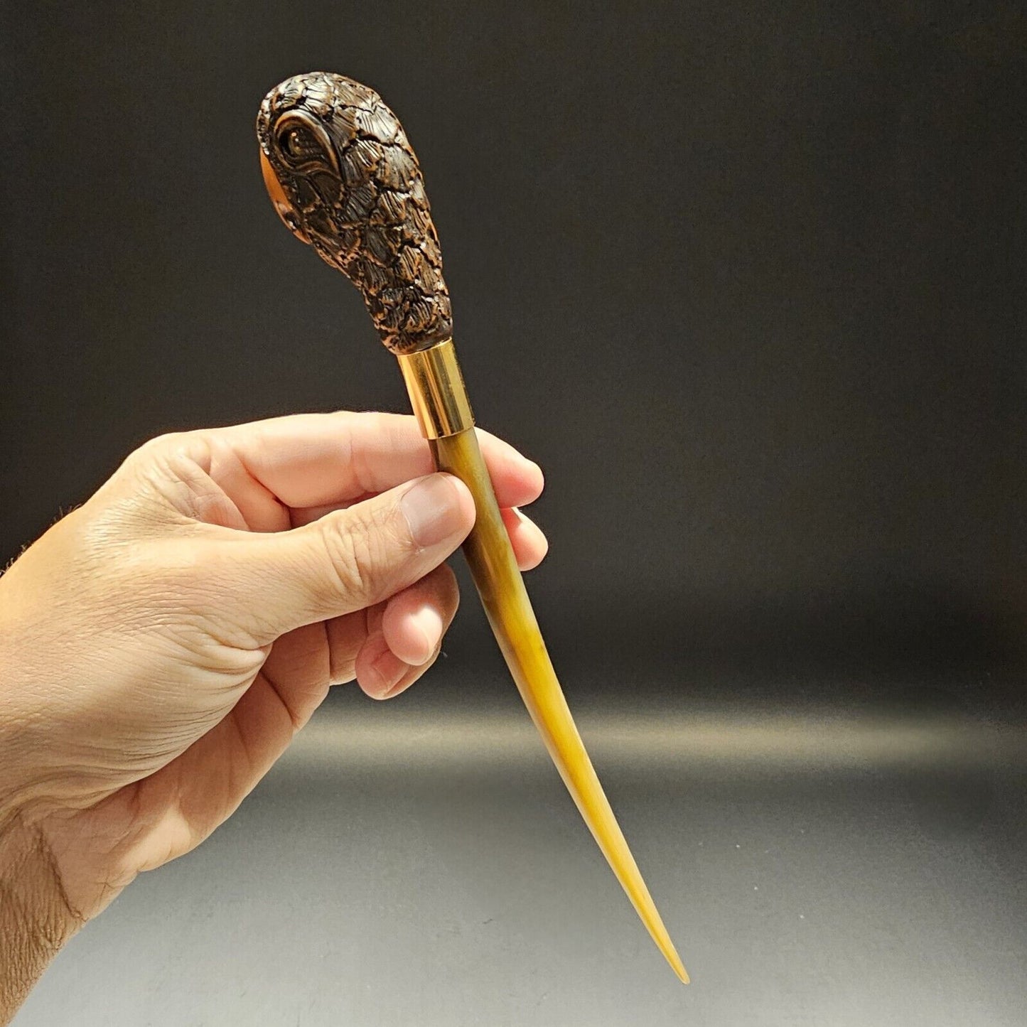 Antique Style Parrot Letter Opener Desk Collectible