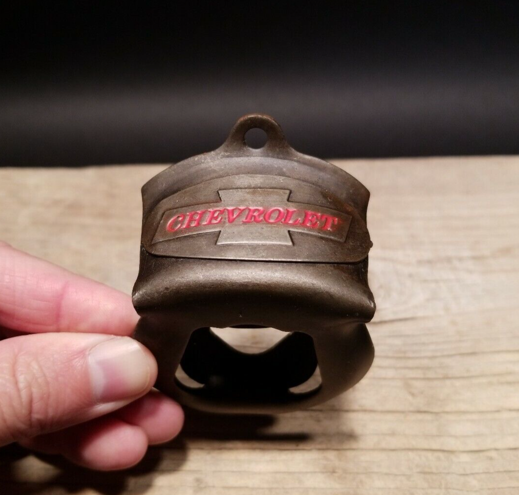 Antique Vintage Style Chevy Chevrolet Beer Bottle Cap Opener