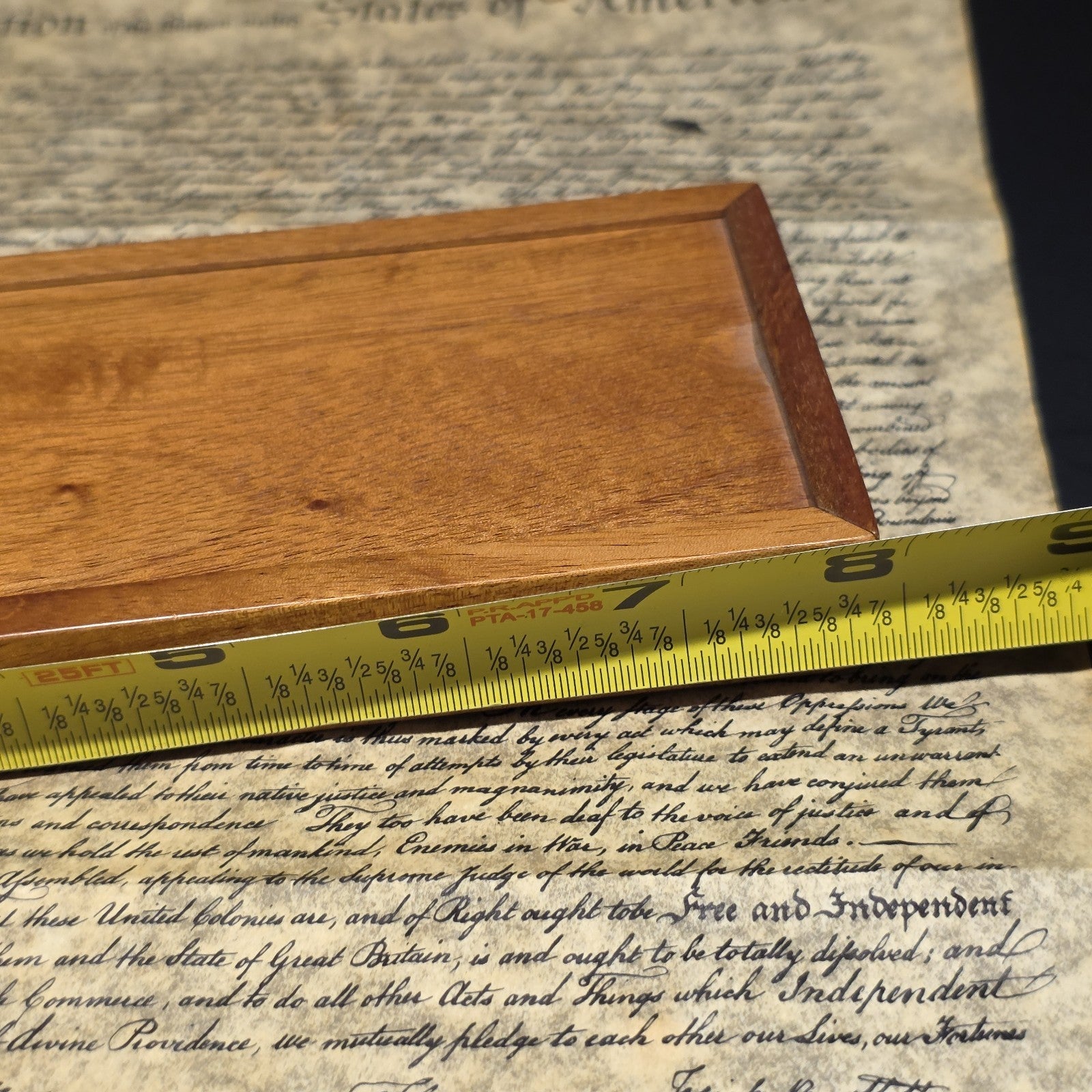 Wood Cased Magnifying Glass Set – Vintage Style Desk Reading Lens