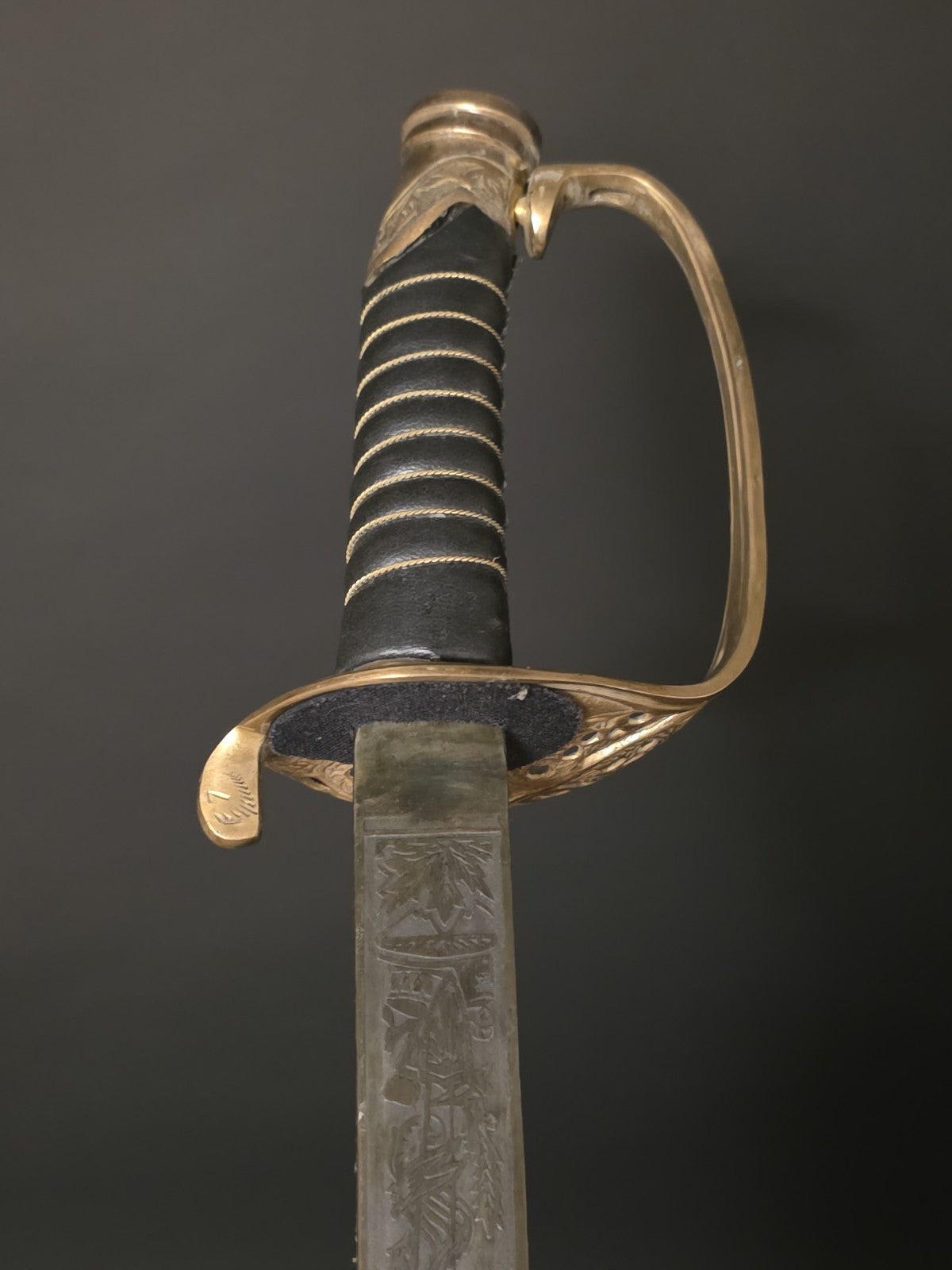 Antique-Style 1850 Union Officer’s Civil War Sword