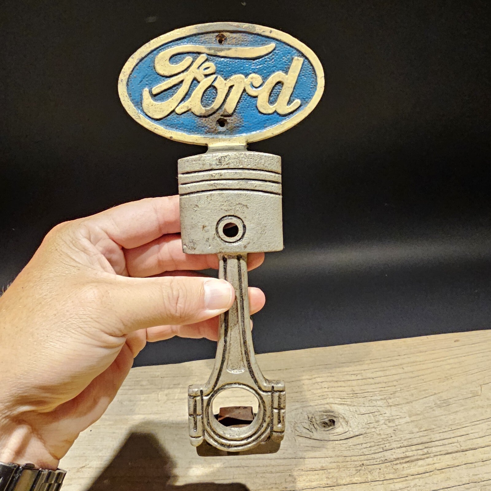 Antique Style Cast Iron Ford Door Gate Handle