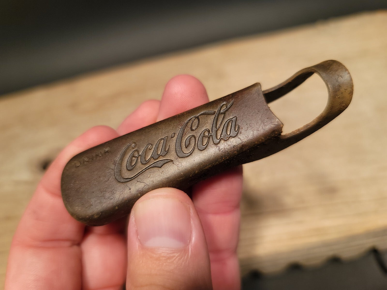 Antique Vintage Style Metal Coca Cola Bottle Opener