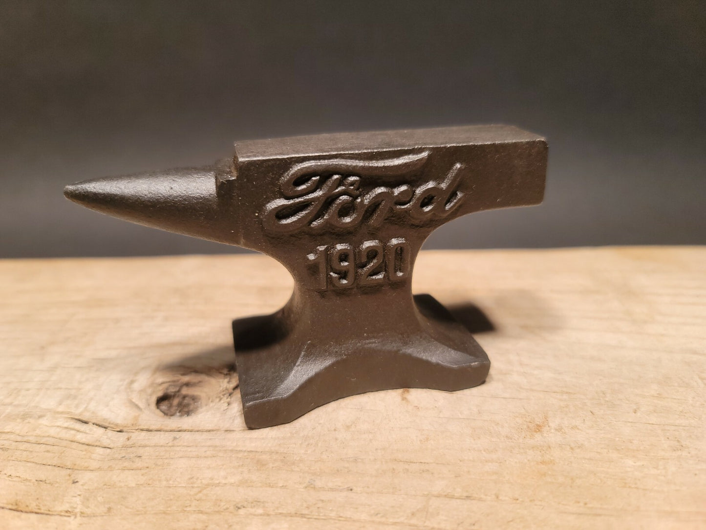 Vintage Antique Style Cast Iron Ford Miniature Anvil