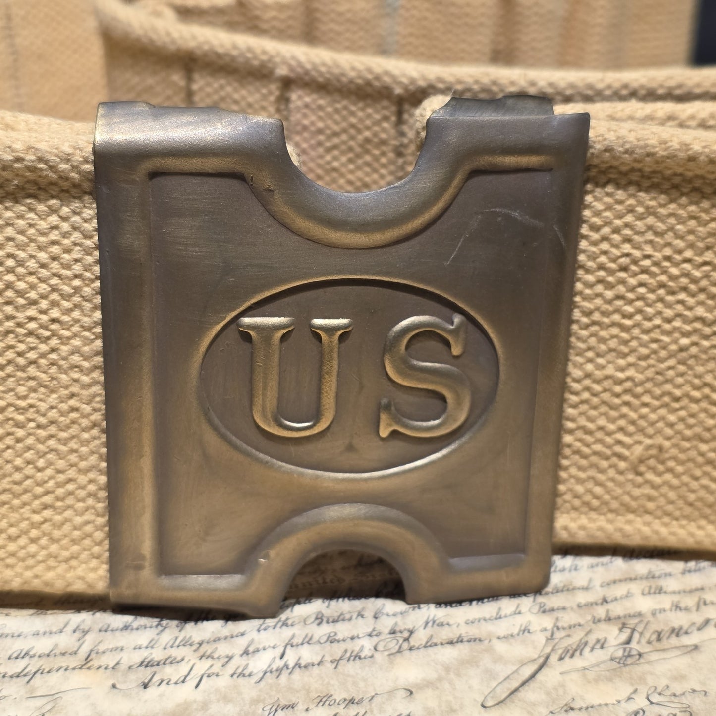 U.S. Canvas Cartridge Belt – Indian Wars Spanish-American War Style