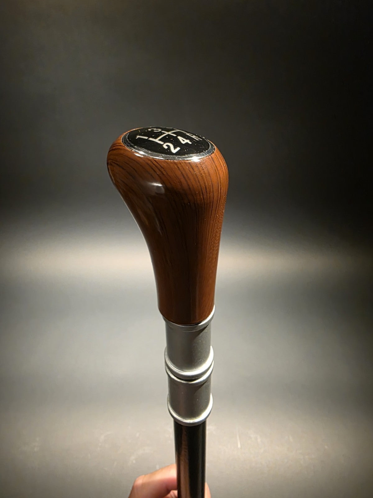 Vintage Antique Style Shifter Knob Handle Metal Walking Stick Cane 