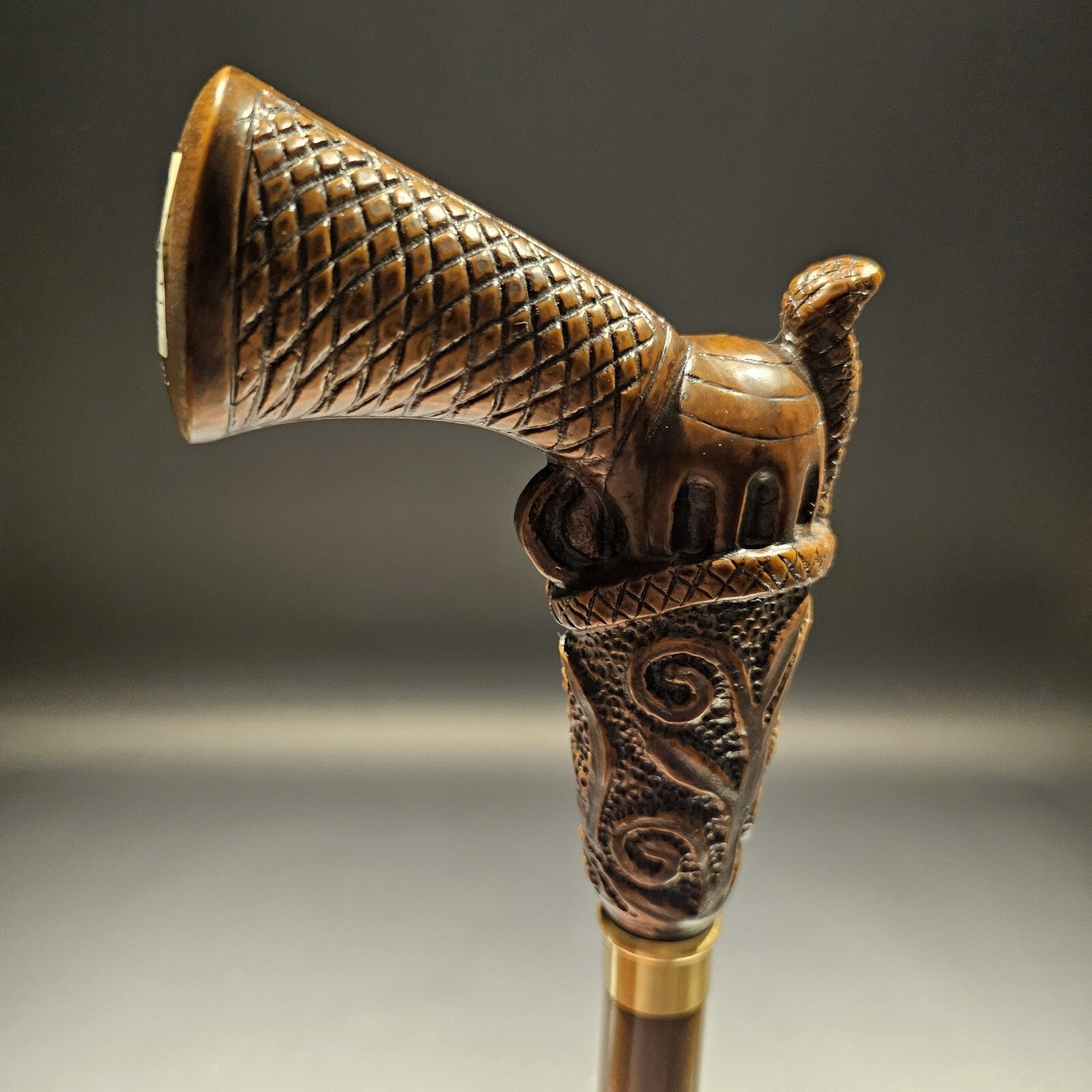Antique Style Wood Walking Cane